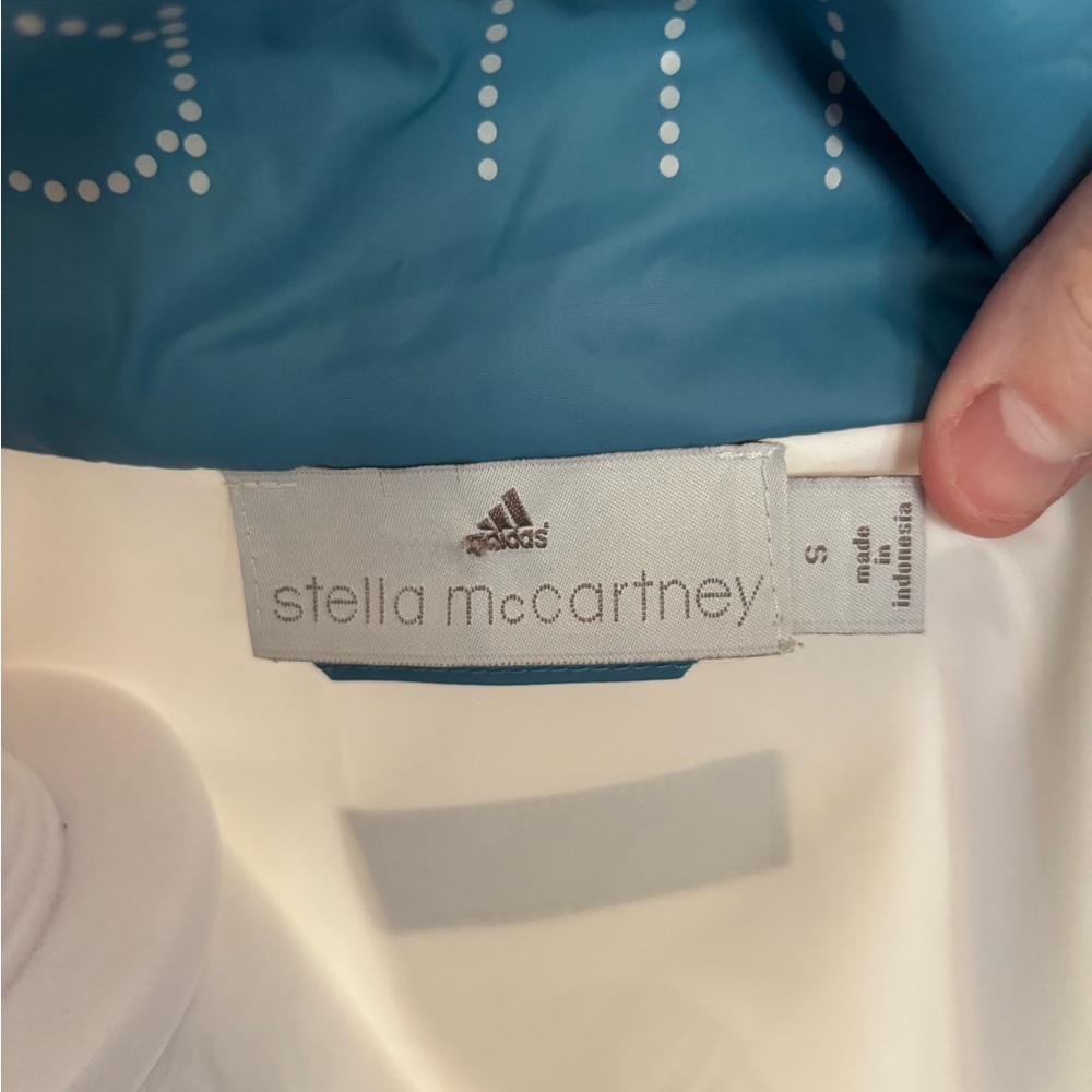 Stella McCartney x Adidas white and blue vest woman’s small - Picture 8 of 10